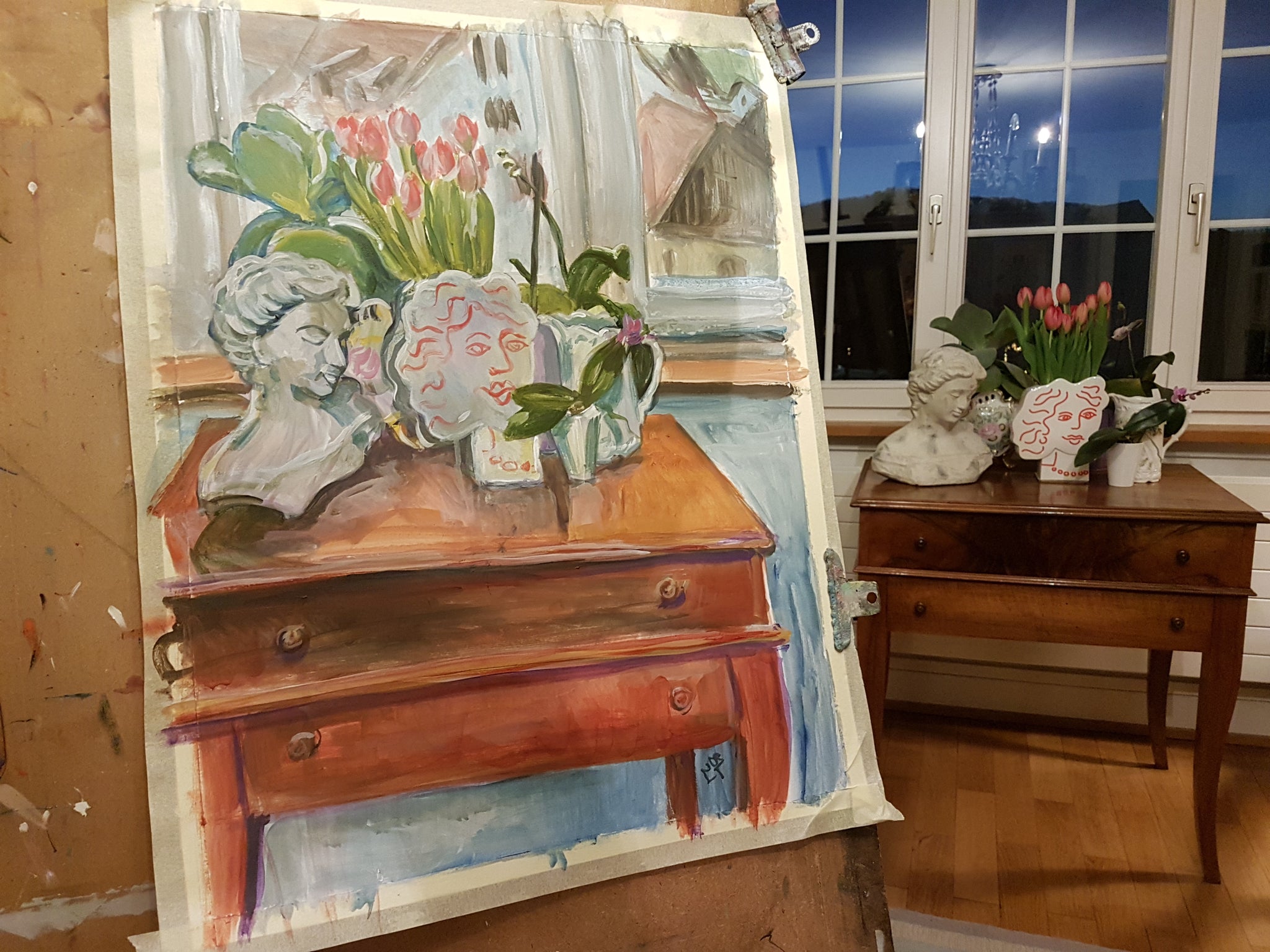 Table with Objects