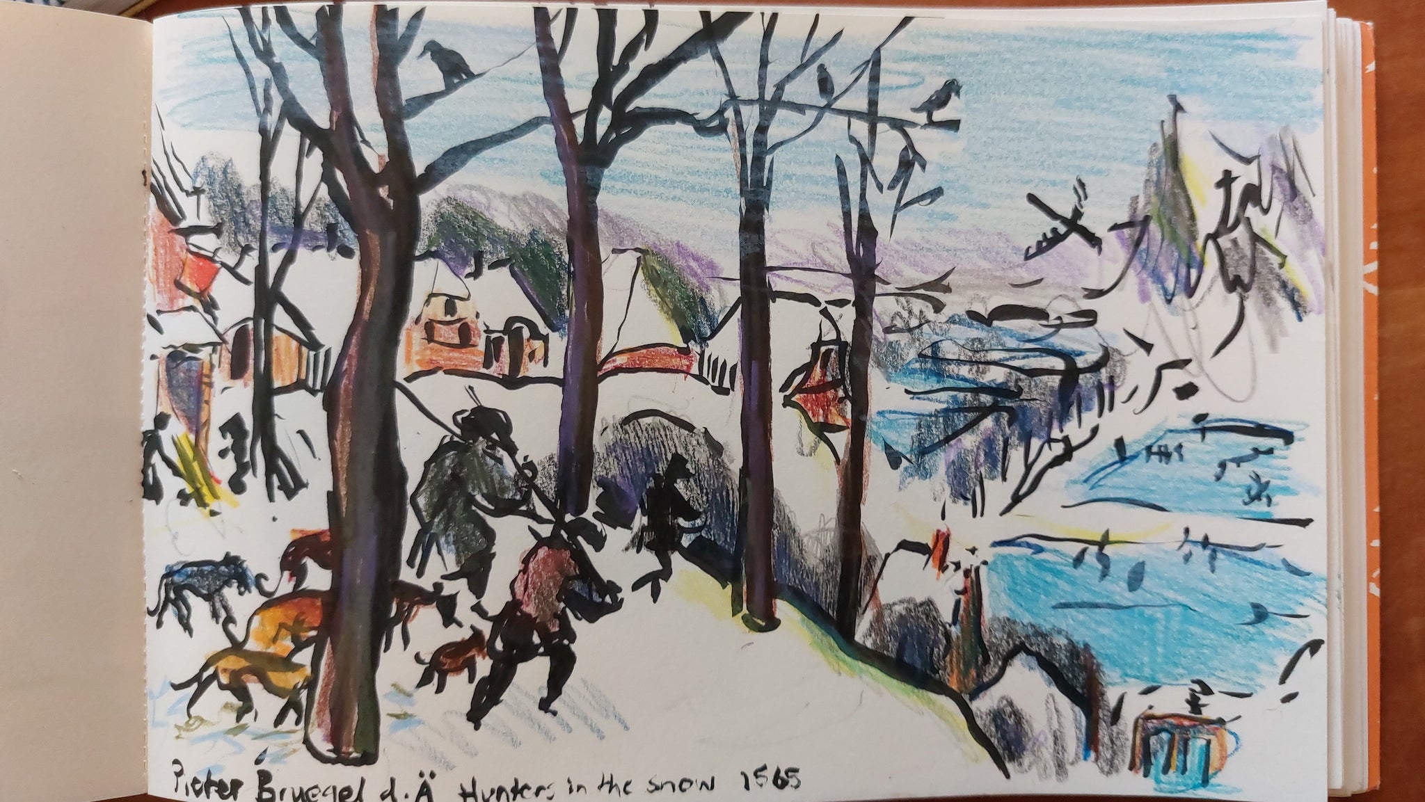 Winter (inspired by Breugel)