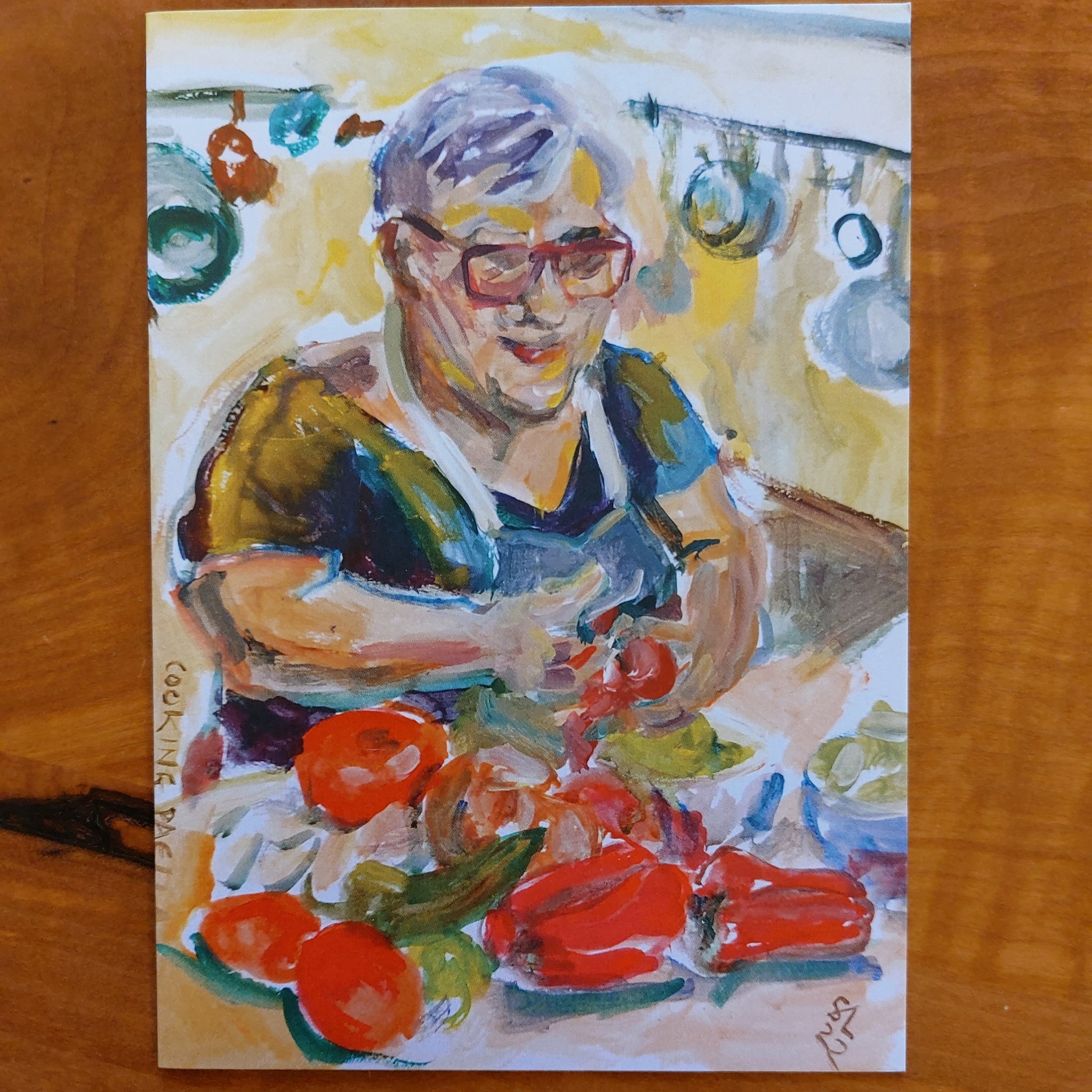 Cards, set of 3: Food Stories