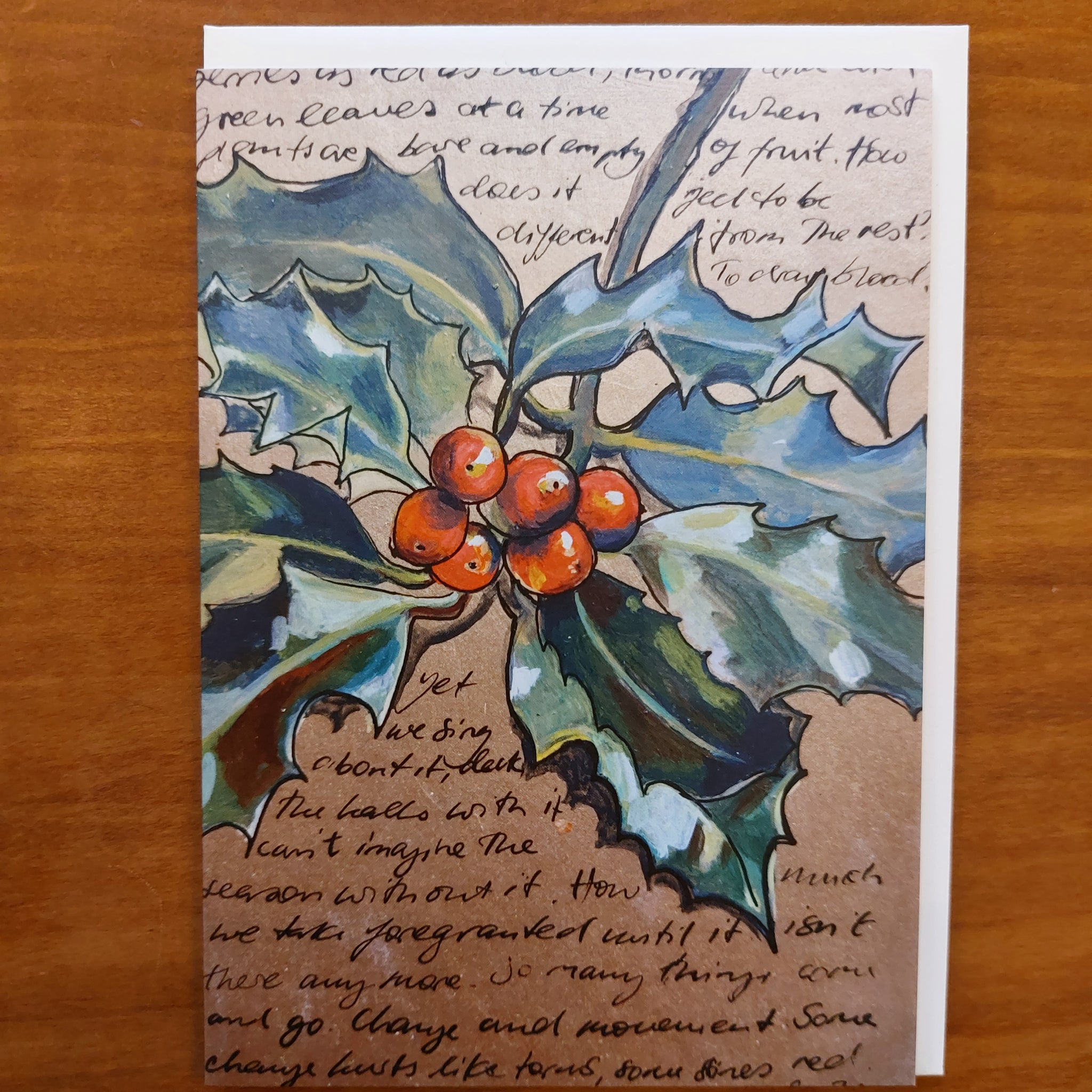 Christmas Cards, set of 3: Nature