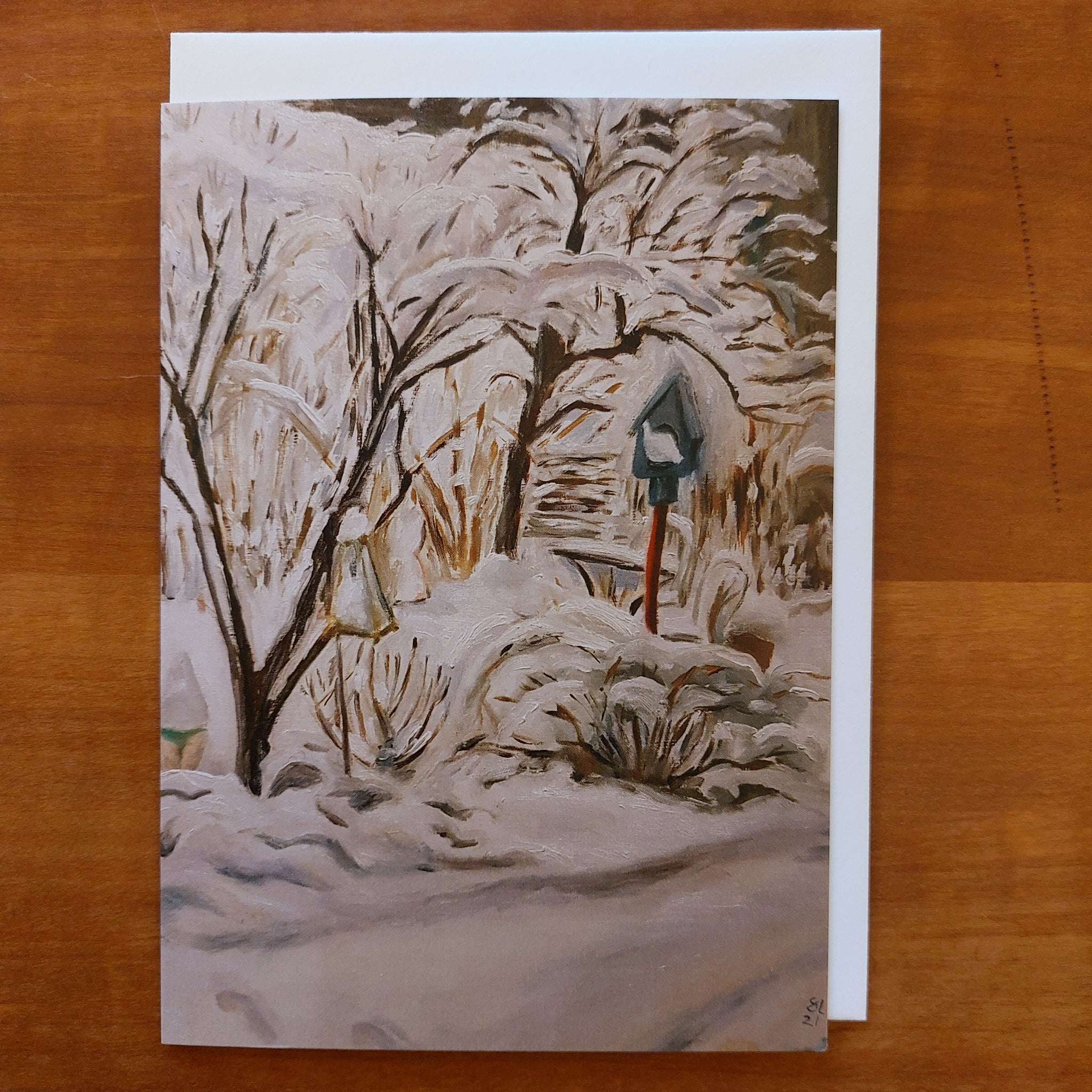 Cards, set of 3: Winter