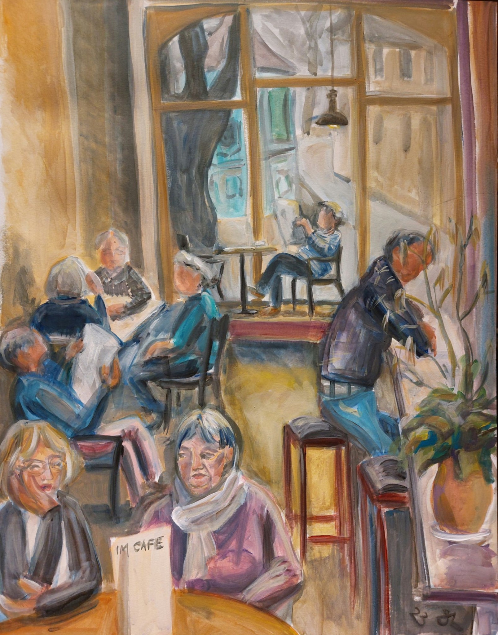 In the Cafe