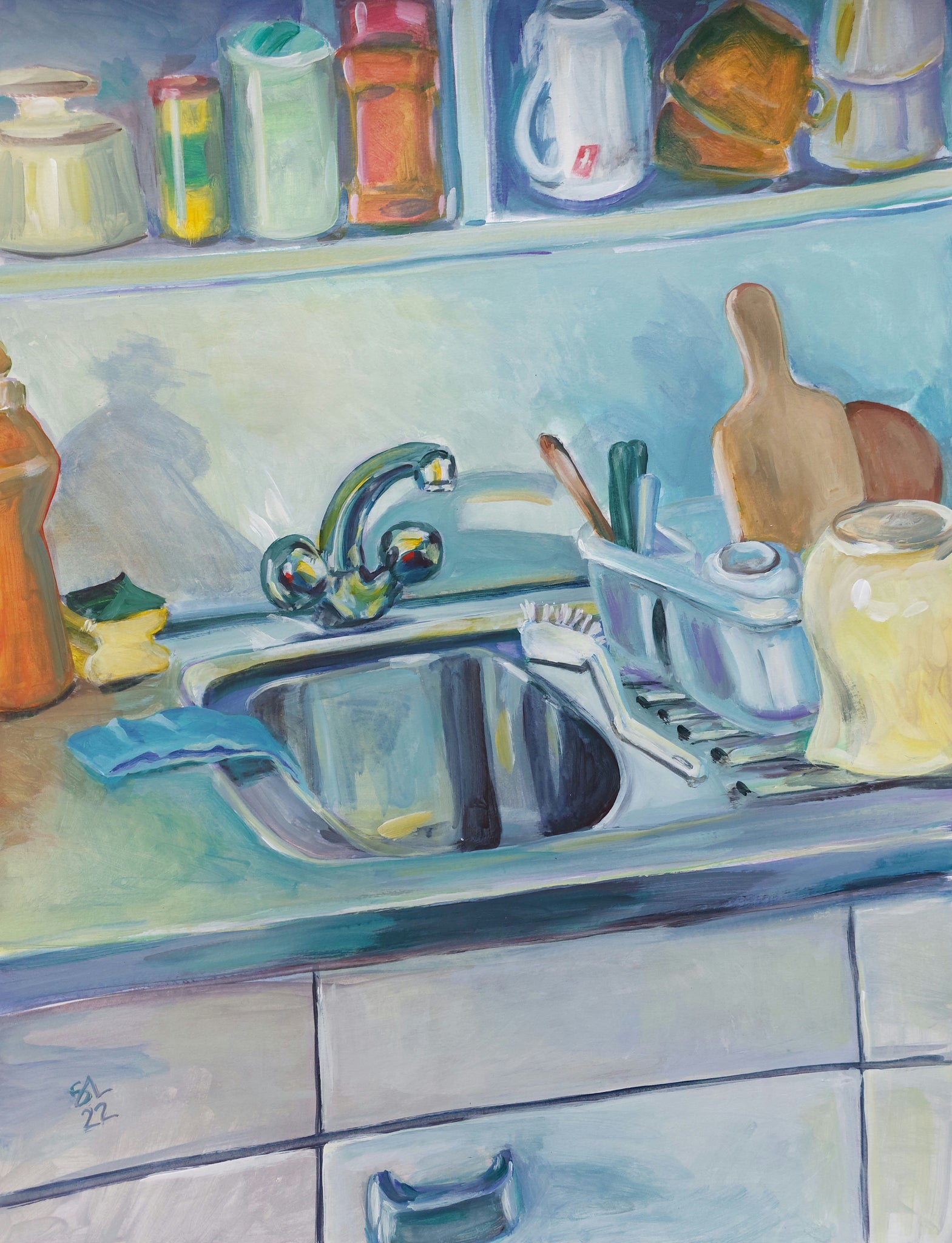 Tied to the Kitchen Sink