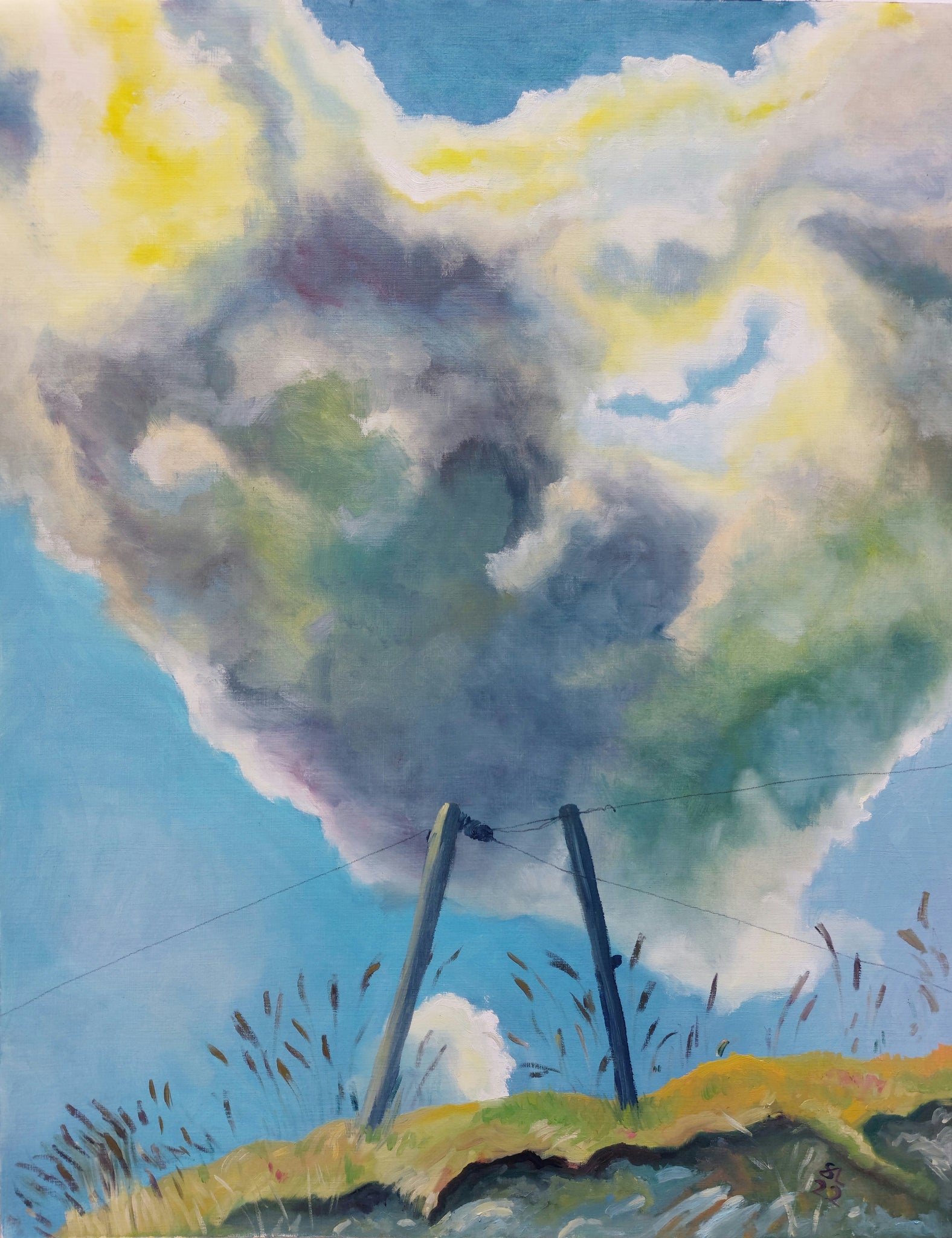 Waving at Clouds